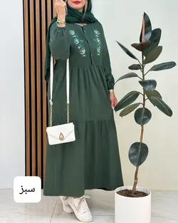 پیراهن جلو گلدوزی f648