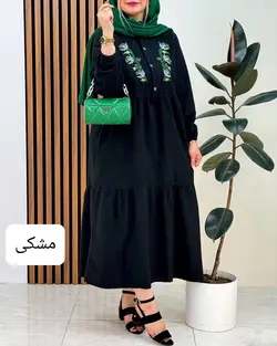 پیراهن جلو گلدوزی f648