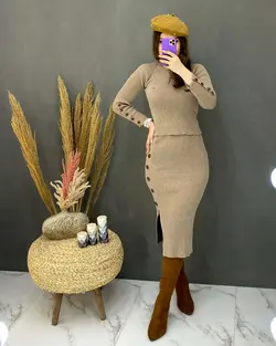 بلوز دامن بافت d201