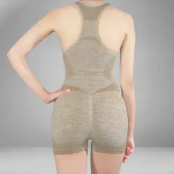 ست سیملس نیم تنه و شرتک باسن چین دار وارداتی - ورزشاپ