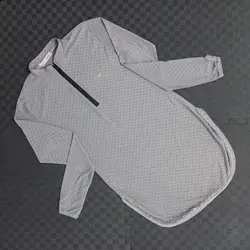 مانتو فینگری ورزشی زنانه نایک نیم زیپ هلالی - ورزشاپ