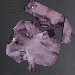 ست ورزشی آبرنگی آستین انگشتی هلالی و لگ نایک - ورزشاپ