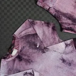 ست ورزشی آبرنگی آستین انگشتی هلالی و لگ نایک - ورزشاپ