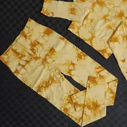 ست ورزشی ابروبادی سیملس اورجینال فینگری باسن کش دار - ورزشاپ