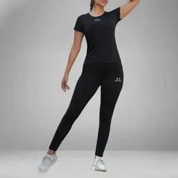 ست ورزشی تیشرت و لگ زنانه آندرآرمور - ورزشاپ