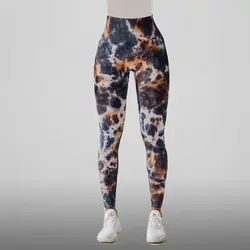 لگ ورزشی اورجینال پشت چین دار آبرنگی سیملس LO-A203 - ورزشاپ