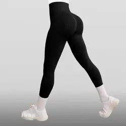 لگ ورزشی اورجینال پشت چین دار سیملس مشکی LB-060 - ورزشاپ