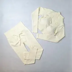 ست ورزشی 3 تکه اورجینال پشت چین دار سیملس LC-26 - ورزشاپ