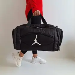 ساک ورزشی جردن پارچه خلبانی جاکفشی دار SJ-13  - ورزشاپ