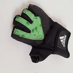 دستکش بدنسازی آدیداس کف چرم DS-456 - ورزشاپ