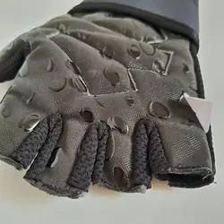 دستکش بدنسازی آدیداس کف چرم DS-456 - ورزشاپ