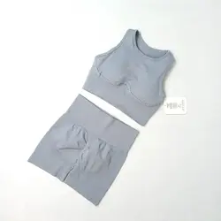 ست ورزشی اورجینال سیملس پشت چین دار NS-013 - ورزشاپ