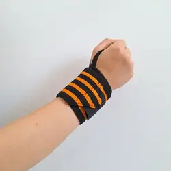 مچ بند بدنسازی مدل wrist support بسته 2 عددی mb-78 - ورزشاپ