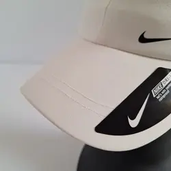 کلاه ورزشی شمعی نایک سفید DRI-FIT - ورزشاپ