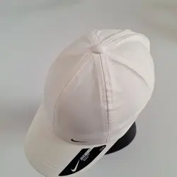 کلاه ورزشی شمعی نایک سفید DRI-FIT - ورزشاپ