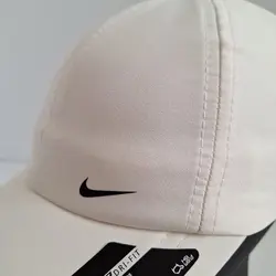 کلاه ورزشی شمعی نایک سفید DRI-FIT - ورزشاپ