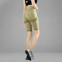 شلوارک ورزشی زنانه باسن چین دار وارداتی - ورزشاپ