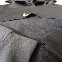 ست کراپ آستین دار جلو هلالی و شلوار بالا تور نایک - ورزشاپ