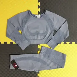 ست اورجینال نیم تنه آستین انگشتی و لگ سیملس - ورزشاپ