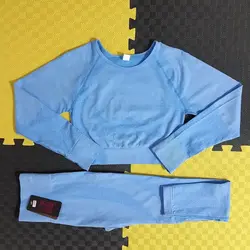 ست اورجینال نیم تنه آستین انگشتی و لگ سیملس - ورزشاپ