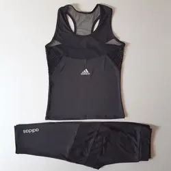 تاپ و شلوارک ورزشی آدیداس - بهترین کیفیت دوخت - ورزشاپ