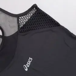 ست تاپ و شلوارک ورزشی زنانه مشکی آسیکس تخفیف خاص - ورزشاپ