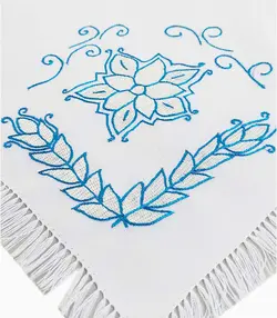 دستمال خامک دوزی کد KH-02028