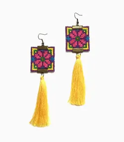 گوشواره های گراف دوزی کد KH-06023