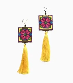 گوشواره های گراف دوزی کد KH-06023