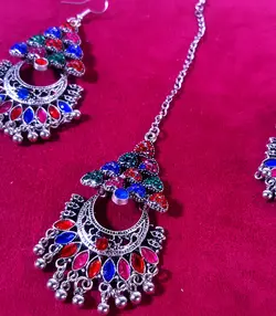 گوشواره و ماتیکه کدKH-06049