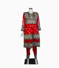 لباس گند پولک دار طرح قلب