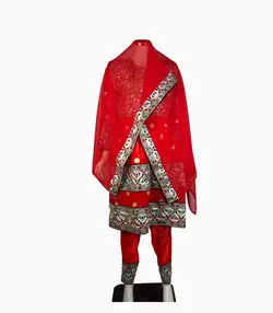 لباس گند پولک دار طرح قلب