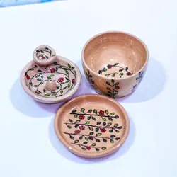 ست ظروف سرامیکی گلدار (کد 50)