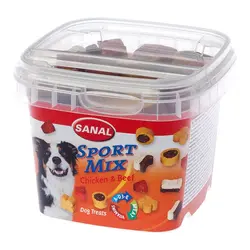 مکمل غذایی سانال سگ با فعالیت بالا (اسپورت) با طعم مرغ و گوساله 100 گرمی