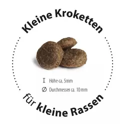 غذای خشک ارگانیک سوپر پرمیوم هپی داگ سگ بالغ نژاد کوچک حاوی گوشت اردک و ماهی دریایی با شاه بلوط وزن 4 کیلوگرمی