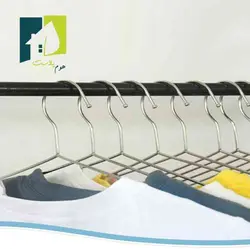 چوب لباسی فلزی لوکس شش عددی