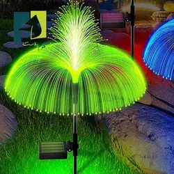 چراغ آبشاری باغچه خورشیدی