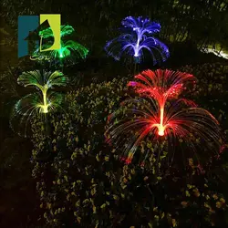 چراغ آبشاری باغچه خورشیدی