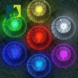 چراغ آبشاری باغچه خورشیدی