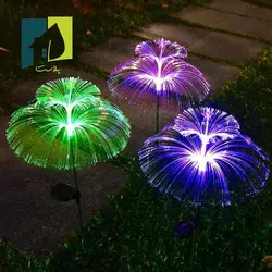 چراغ آبشاری باغچه خورشیدی