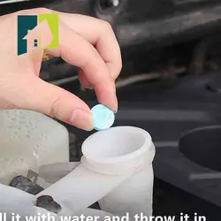 قرص شیشه پاک کن خودرو 24 عددی