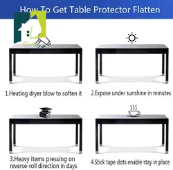 طلق رومیزی ضخیم