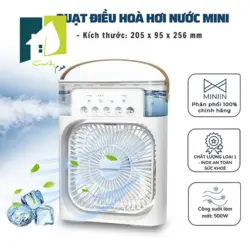 مینی فن کولر دارای اسپری رطوبت ساز