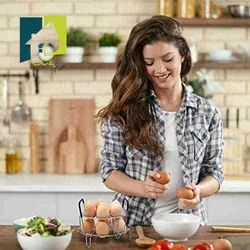 استند بخارپز تخم مرغ