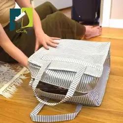 کیف حمل کفش راه راه