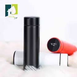 فلاسک هوشمند دماسنج دار