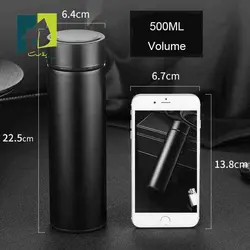 فلاسک هوشمند دماسنج دار