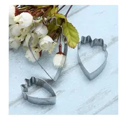 ست کاتر و وینر سیلیکونی فوندانت مدل گل پیونی مجموعه 6 عددی