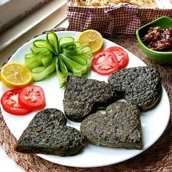 قالب تخم مرغ کوکو و نیمرو مدل قلب