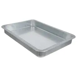 قالب و دیس کیک موج مدل مستطیل گالوانیزه لبه بلند سایز 40×60